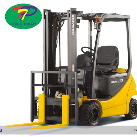 Xe nâng điện ngồi lái KOMATSU 2 tấn 