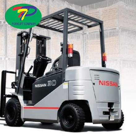 Xe nâng điện ngồi lái NISSAN 1.5 tấn 